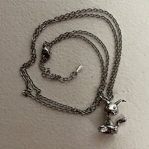 Mimikyu Pokemon Charm Pendant Adjustable Necklace Anime Chain Jewelry Pokie